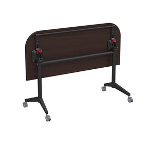 Складной радиусный стол-трансформер с фиксаторами