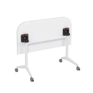 Складной радиусный стол-трансформер Simple с фиксаторами