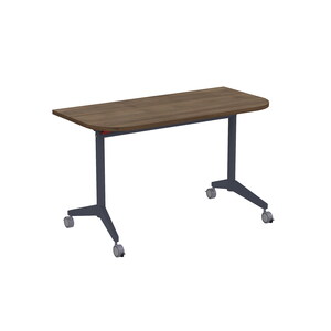 Складной радиусный стол-трансформер Simple с фиксаторами