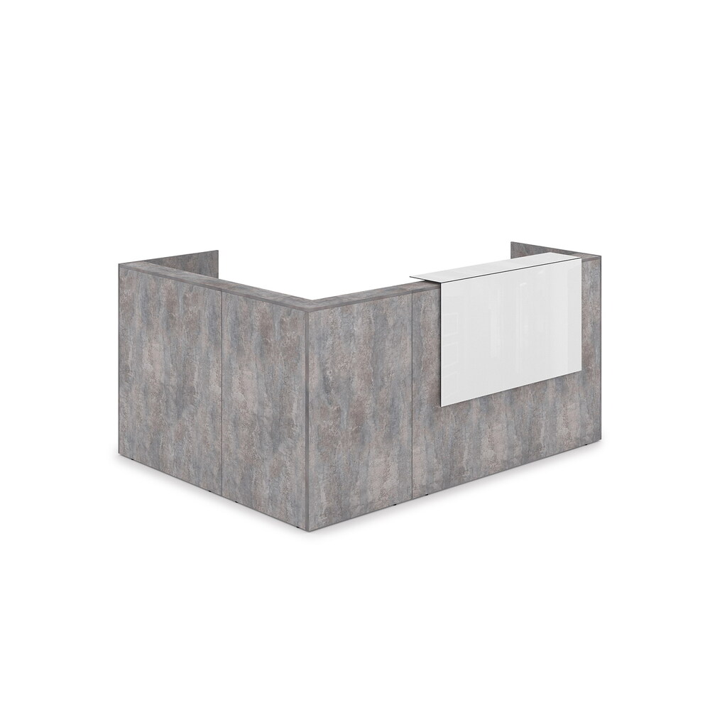 Комплект Ресепшн с фартуком HPL (без подсветки)