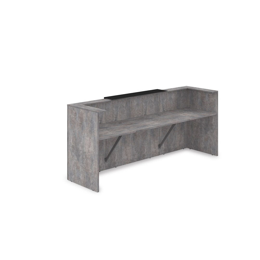 Комплект Ресепшн с фартуком HPL (без подсветки)