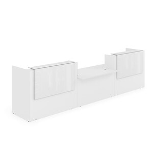 Комплект Ресепшн с фартуком HPL (с подсветкой)