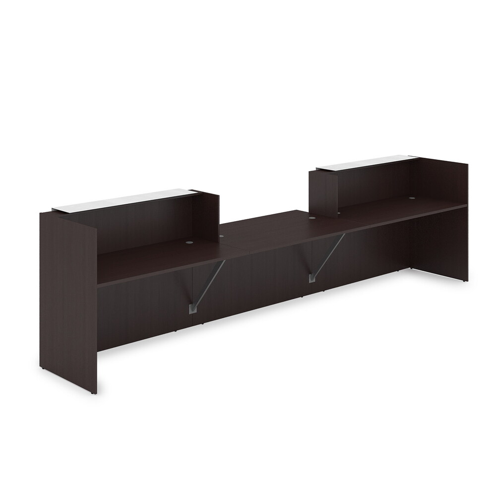 Комплект Ресепшн с фартуком HPL (с подсветкой)