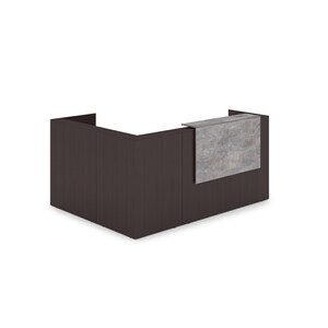 Комплект Ресепшн с фартуком ЛДСП (без подсветки)