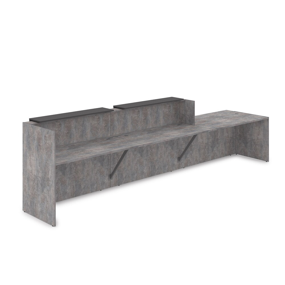 Комплект Ресепшн с фартуком ЛДСП (без подсветки)