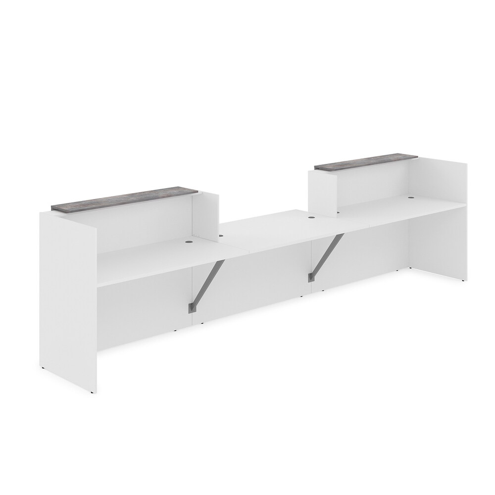 Комплект Ресепшн с фартуком ЛДСП (без подсветки)