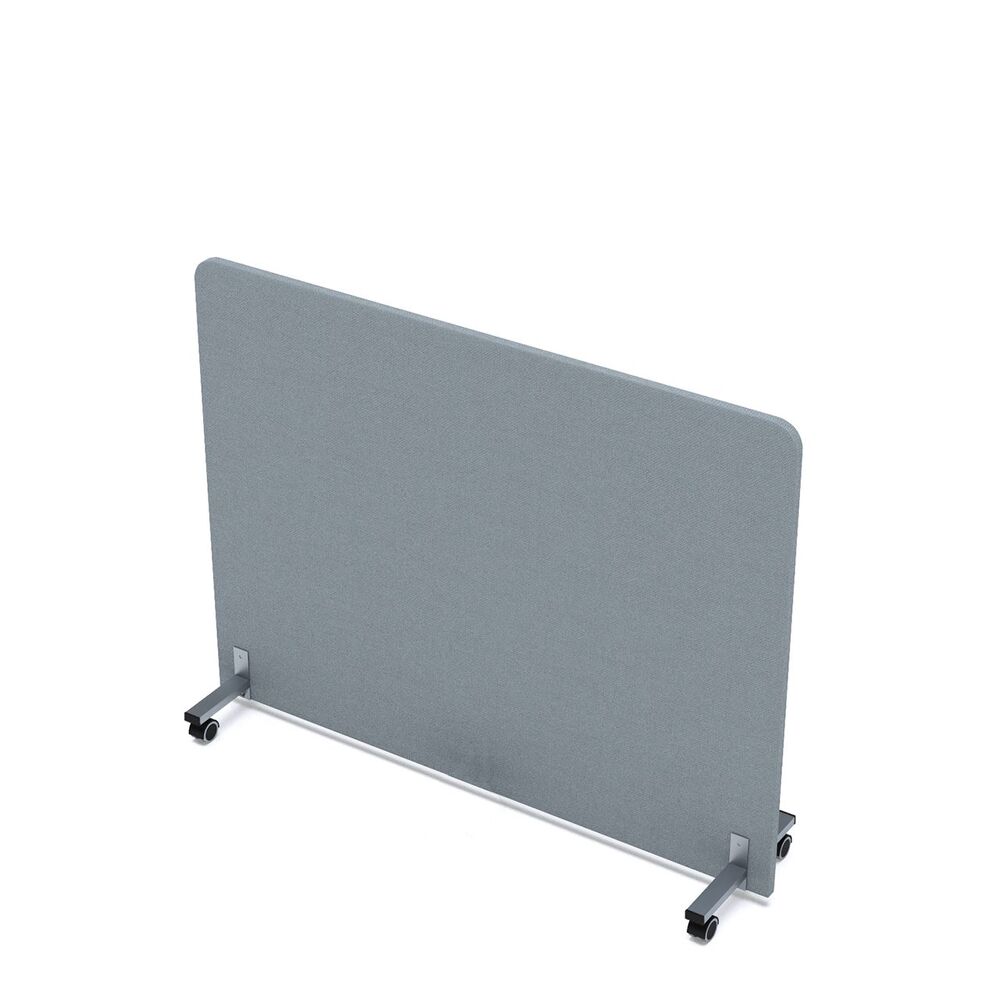 Акустическая мобильная перегородка на колесных опорах