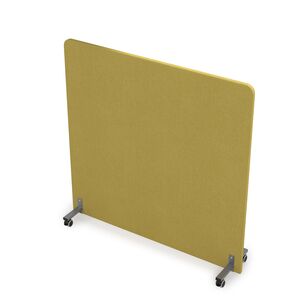 Акустическая мобильная перегородка на колесных опорах