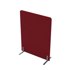 Акустическая мобильная перегородка на стационарных опорах