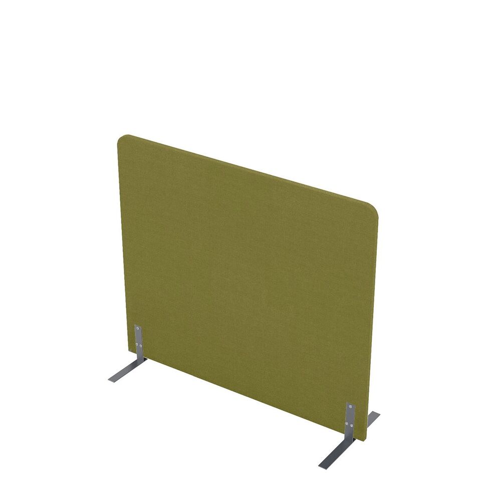 Акустическая мобильная перегородка на стационарных опорах