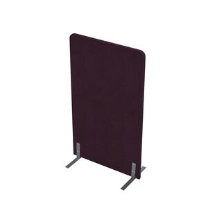 Акустическая мобильная перегородка на стационарных опорах