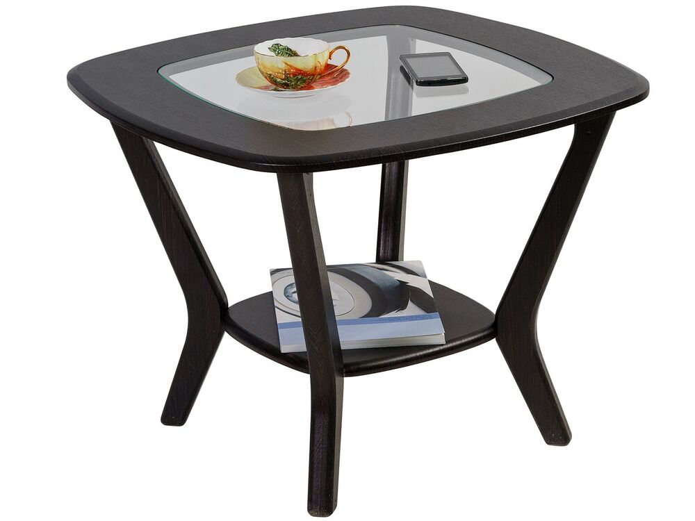 Стол журнальный со стеклом