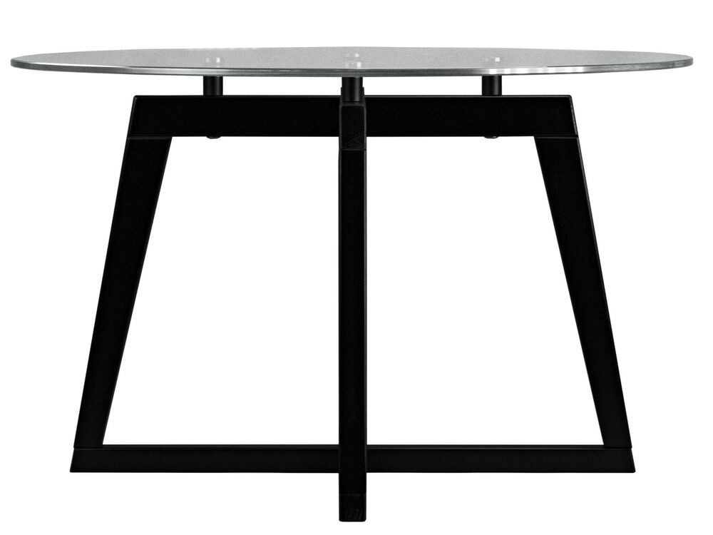 Стол журнальный стекло прозрачное (круг)