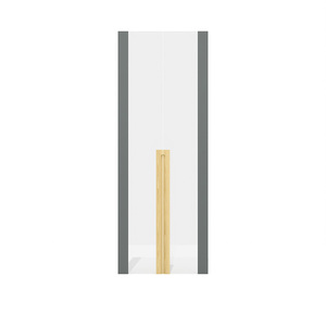 Двери стеклянные высокие