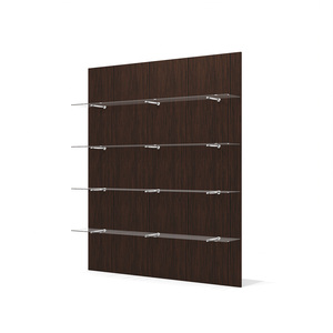 Панель стеновая со стеклянными полками