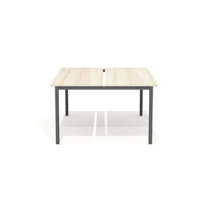 Стол сдвоенный на металлокаркасе