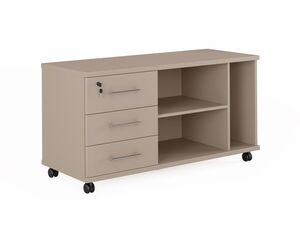 Тумба сервисная на колёсах левая