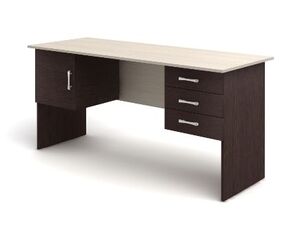 Стол 2-тумбовый (3 ящика+дверка)