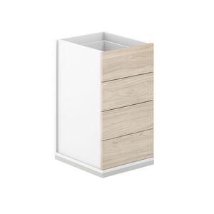 Тумба приставная 4 ящ. метаб. без топа