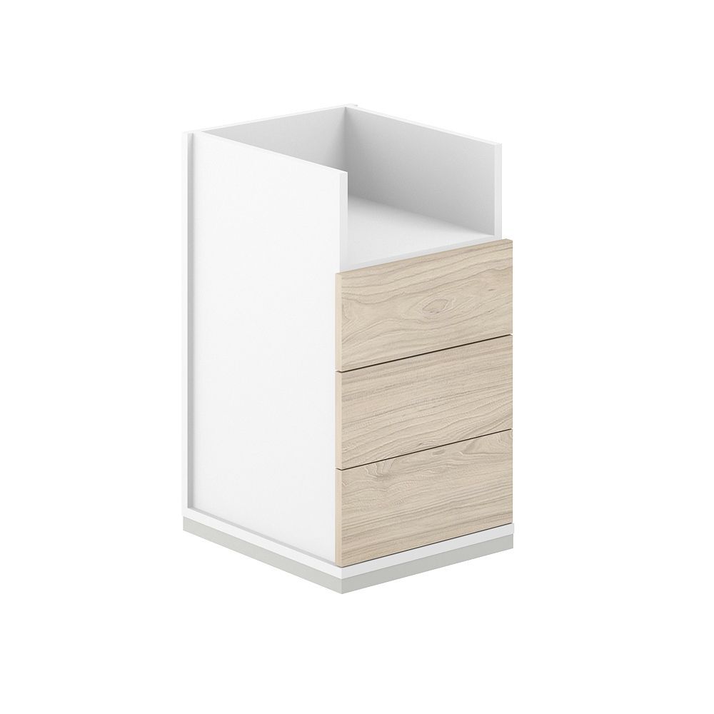 Тумба приставная 3 ящ. ЛДСП+ниша, без топа