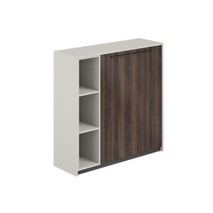 Шкаф средний со стеллажом
