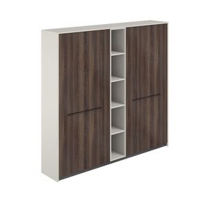 Шкаф высокий (для одежды) (2 шт) со стеллажом