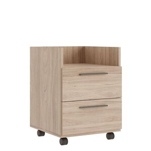 Тумба подкатная, древесный