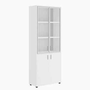 Шкаф для бумаг со стеклом