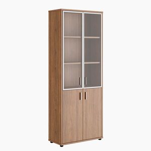 Шкаф для бумаг со стеклом