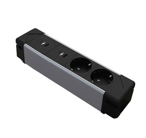 Under Desk 2P+2usb ch AC ЧЕРНЫЙ