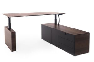 TESLA Стол письменный с тумбой DX