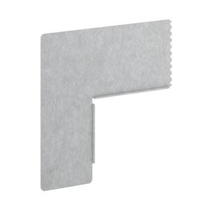 AcustiX Боковая панель-ширма для стола глубиной 700мм H=600