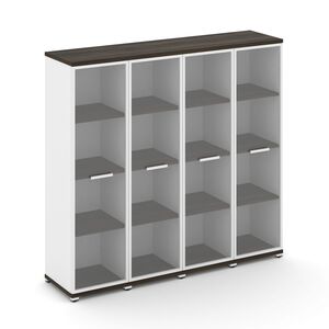 Шкаф четыре узкие секции, 4 ниши