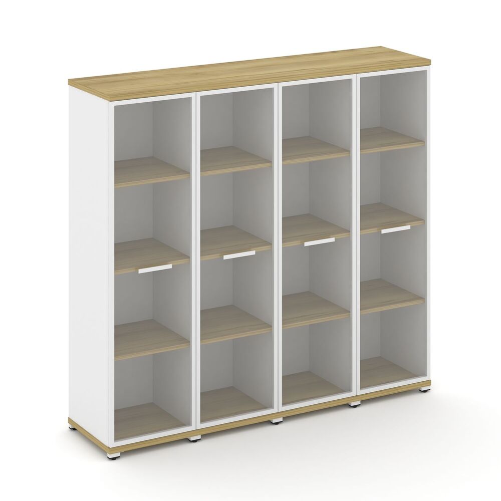 Шкаф четыре узкие секции, 4 ниши