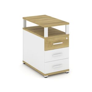 Тумба приставная 3 ящика с надставкой