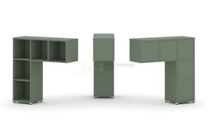 Надставка низкая + (Задняя стенка 5 шт)