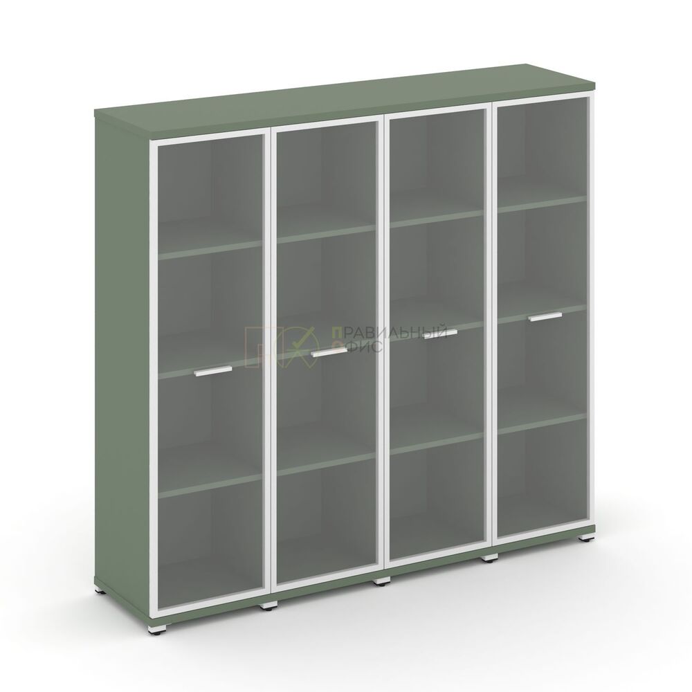 Шкаф четыре узкие секции, 4 ниши