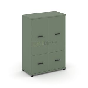 Шкаф одна широкая секция, 3 ниши