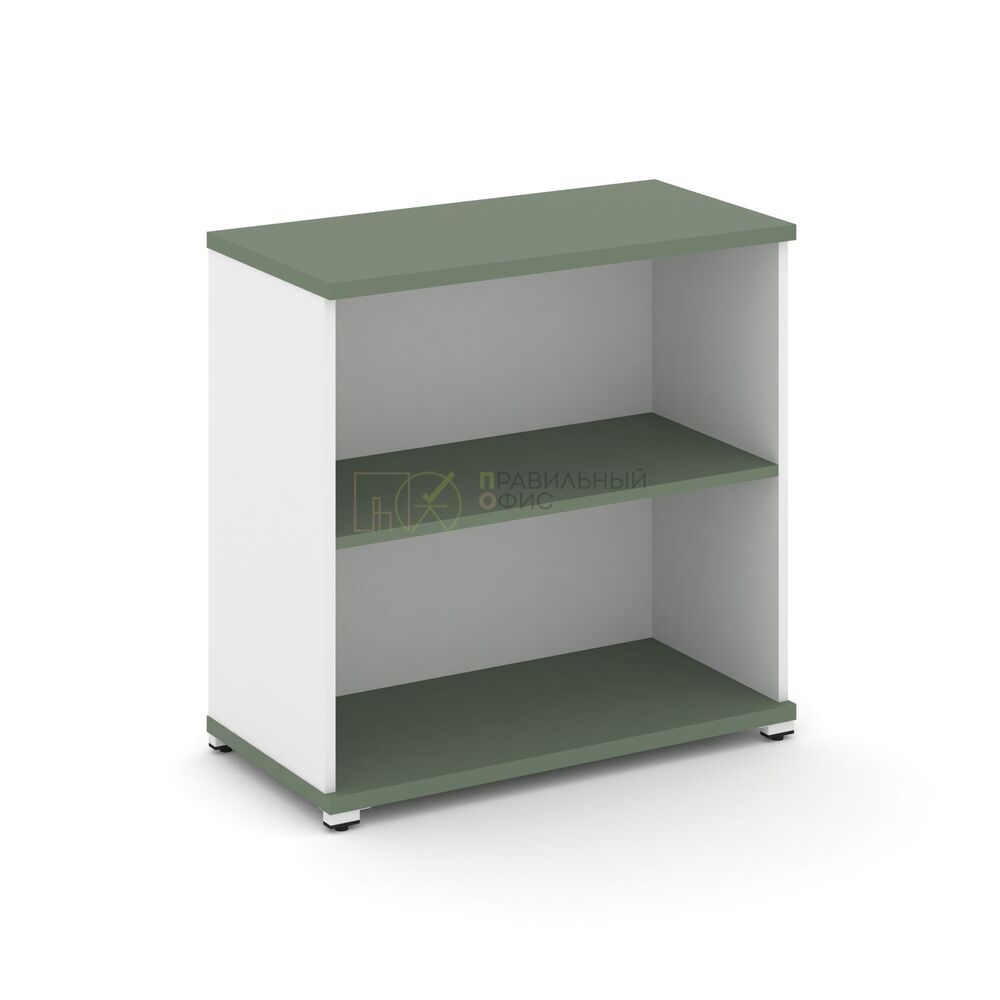 Стеллаж одна широкая секция, 2 ниши