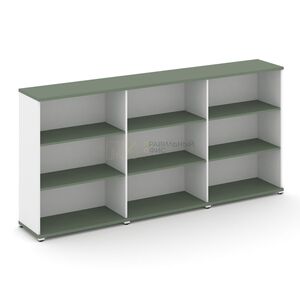 Стеллаж три широкие секции, 3 ниши