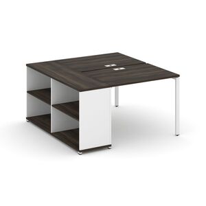 Рабочая станция с опорным стеллажом