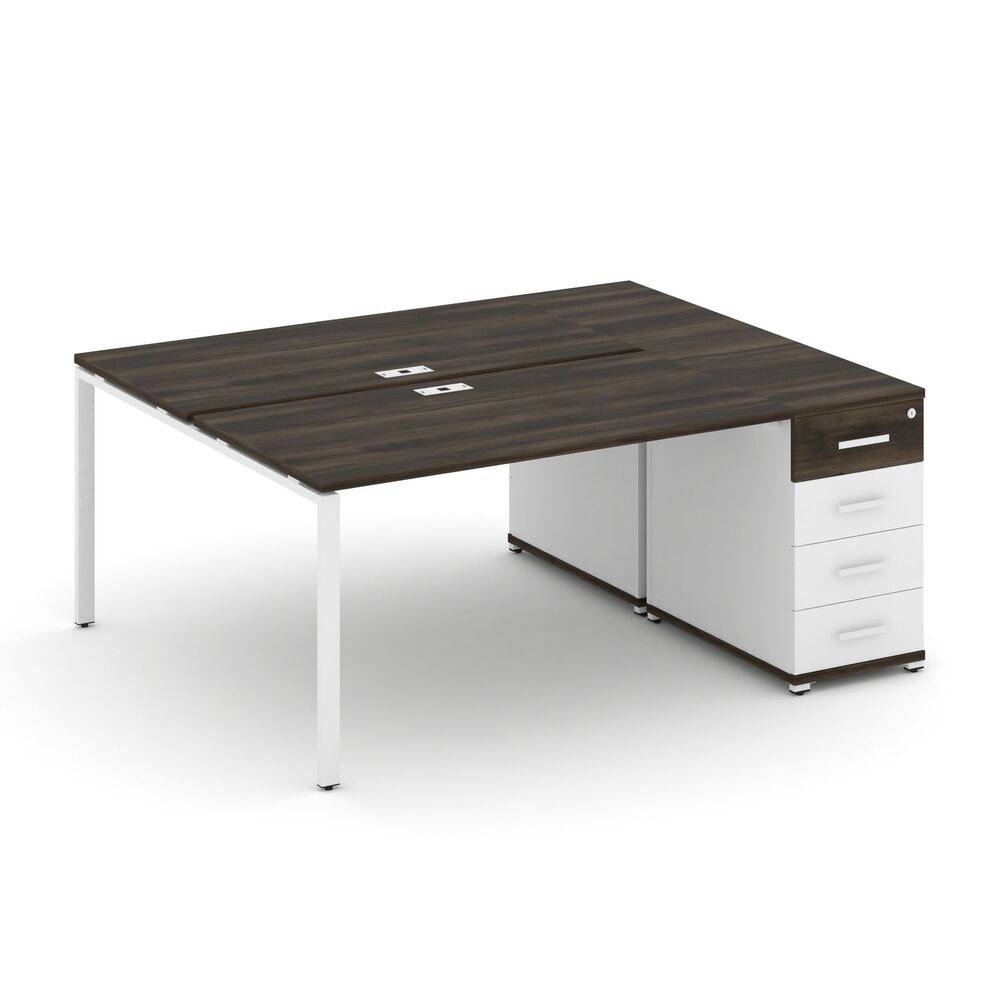 Рабочая станция с одной опорной тумбой