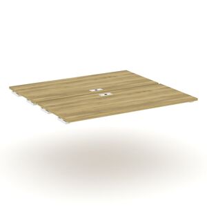 Двойной стол приставка к двум опорным тумбам/шкафам