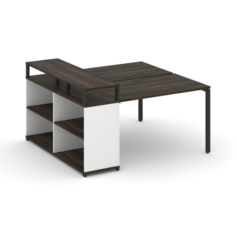 Рабочая станция с опорным стеллажом с верхним горизонтом