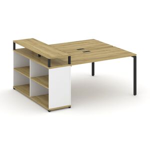 Рабочая станция с опорным стеллажом с верхним горизонтом