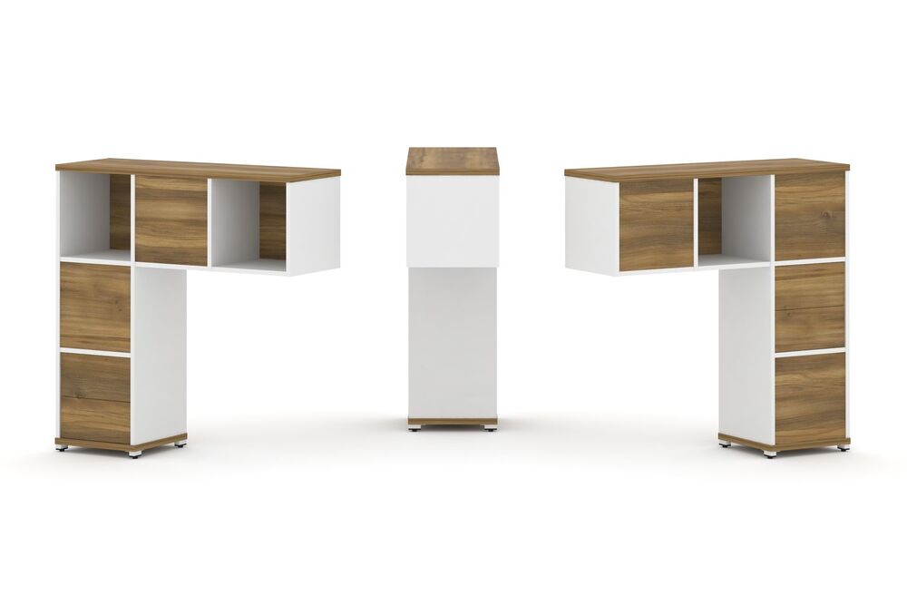 Надставка низкая + (Задняя стенка - 5 шт) + (Блок 2 ящика - 2 шт)