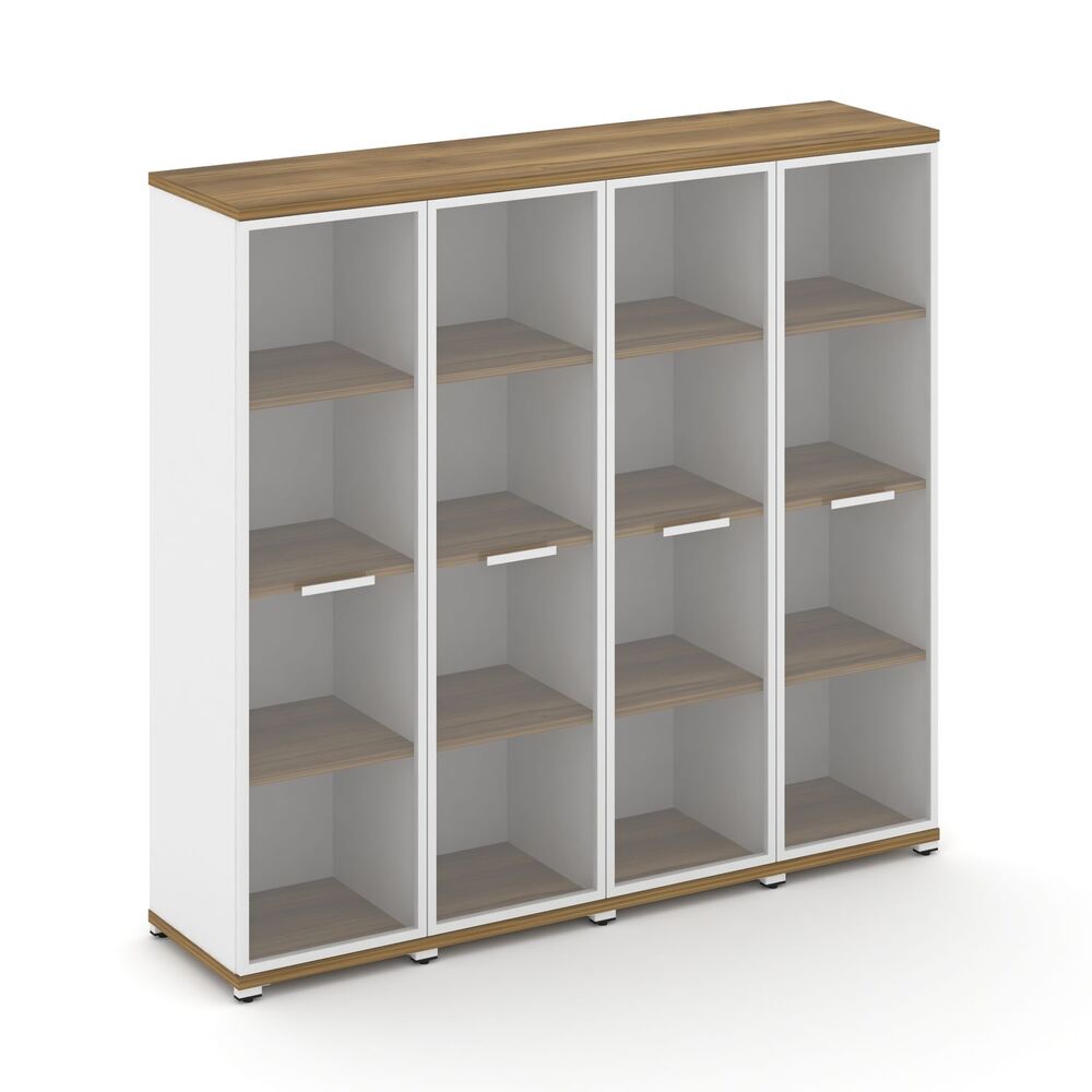 Шкаф четыре узкие секции, 4 ниши