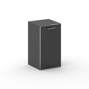 Шкаф узкий низкий