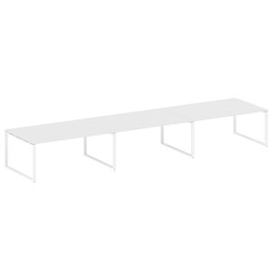 Переговорный стол (3 столешницы) на О-образном м/к