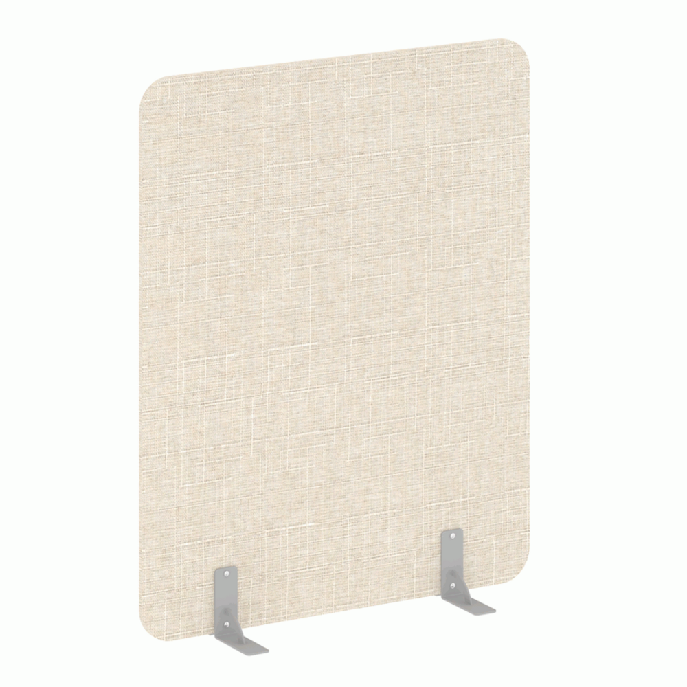 Перегородки на металлических опорах на фетровых подпятниках